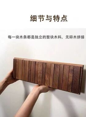 中式实木挂衣钩 墙上衣帽架古典壁挂架 墙面装饰挂衣钩玄关衣帽钩