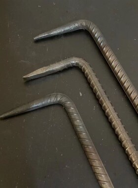 七字木工撬棍拆模翘板建筑铝膜小撬杠起钉器撬棒扁头铝模专用工具