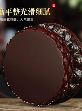 树脂莲花底座神像加高垫观音菩萨佛像增高供座台圆形托架佛具用品