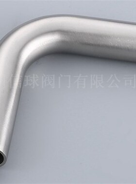 304/316L卫生级不锈钢镜面抛光加长弯头焊接90度自动焊弯管食品级