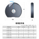 ໃບມີດ hemispherical ໂຄ້ງ D8R4 10R5 12R6 16R8 20R10 25R12.5 T2139 ເມັດມີດ