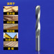 Huhao Woodworking Drill Bit ຄວາມໄວສູງເຫຼັກ HSS ສະຫຼັດ Core Woodworking Step Drill Thread Drill Step Drill Bit