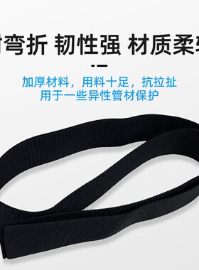 热收缩布套管加厚编织管耐磨汽车线束保护电缆大型号60/80/90mm