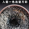 Jianzhan tea set teacup obsidian black gold high-end luxury gift box set new Chinese style housewarming festival for leaders and elders