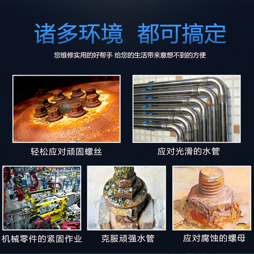 管钳子快速家用活动扳手大号两用小喉钳多功能管丝钳水管钳管子钳 - 图2
