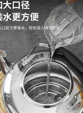 316不锈钢电热水壶大容量电水壶自动断电家用电壶鸣音烧水壶