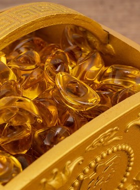 铜斗摆件铜米斗纯铜聚宝盆黄铜米缸日进斗金满斗招聚铜升子财家用
