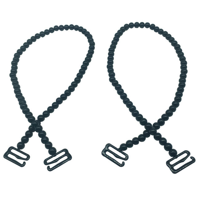 New summer buckle wide 2cm off-shoulder pearl tendon high elastic shoulder straps halter neck double underwear accessories shoulder straps buy 3 get 1 free