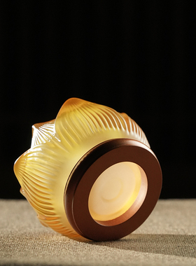 七彩琉璃莲花供水杯家用观音菩萨水杯圣水杯佛像净水佛前供杯贡杯