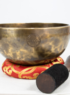 古代打击乐器尼泊尔手工满月音碗瑜伽静心音疗铜碗小众民乐打击