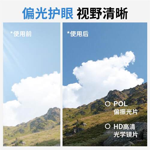 登山骑行眼镜女近视专用可套墨镜防风防沙护目镜防紫外线太阳眼镜 - 图2