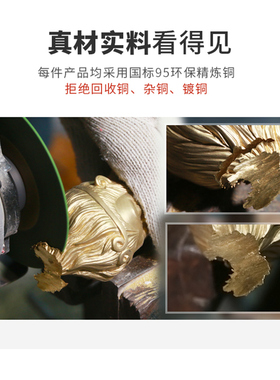 网红孙悟空汽车摆件纯铜齐天大圣车载斗战胜佛男士猴车内装饰用品