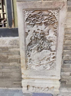 加厚款吴牛喘月王家大院非遗金石传拓砖雕摆件文创礼品研学刻板