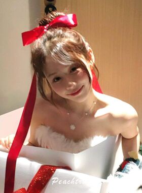 圣诞新年氛围感！红色蝴蝶结长飘带发夹女后脑勺丝带顶夹拍照发饰