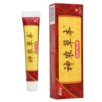 草舒佳神农草本肤痒净保健膏皮肤外用瘙痒敏感软膏老牌子正品