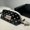 Ins storm point pencil bag new style gift for friends large capacity student school stationery storage and organization pencil bag