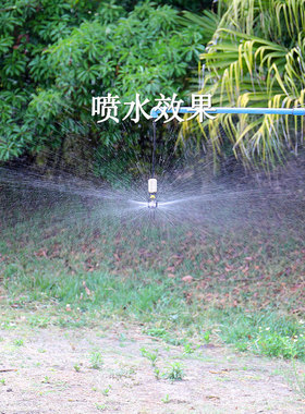 大棚喷灌喷头360度旋转雾化微喷倒挂农业浇菜灌溉喷水器温室喷雾