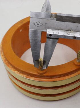3路集电环铜滑环导电环内径100外径134高56铜圈宽11MM