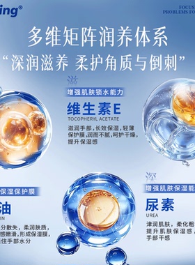 冰王维E护手霜60g手足保湿补水滋润清爽干皮粗糙男女士通用