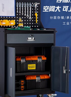 重型车间工具柜五金加厚汽修收纳储物铁皮多功能数控箱抽屉零件车