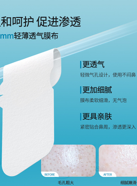 ilso一苏韩国版去黑头鼻贴草莓鼻吸黑头刮黑头铲清理粉刺收缩毛孔