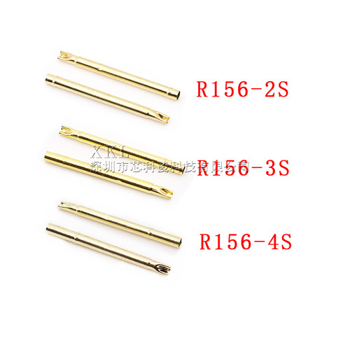 R156-2S/3S/4S焊线式针套扁尾套筒针管总长30mm直径2.7配P156探针 - 图3