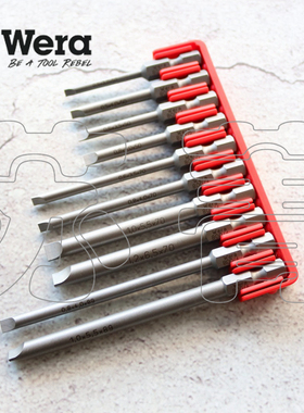 德国维拉WERA   800/4 Z系列一字螺丝批头50/70/89/152mm