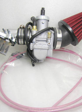 KEIHIN JOG50/90ZR风帆90改装PE24 PE28吊桶化油器接口RAD蘑菇头