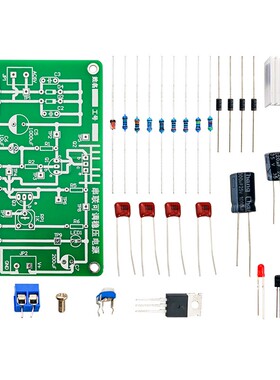 D880晶体管串联可调稳压电源3-10V直流电子制作DIY套件TJ-56-302
