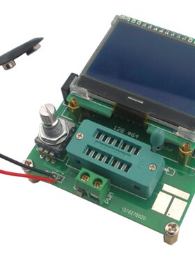 图形版晶体管测试仪 LCR二三极管在线ESR PWM 方波信号 JS-56-108