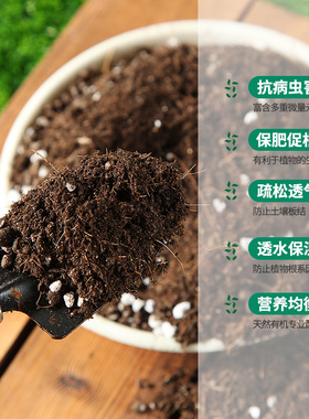 花土通用型家用营养土养种植花种菜土花盆栽月季专用多肉有机土壤