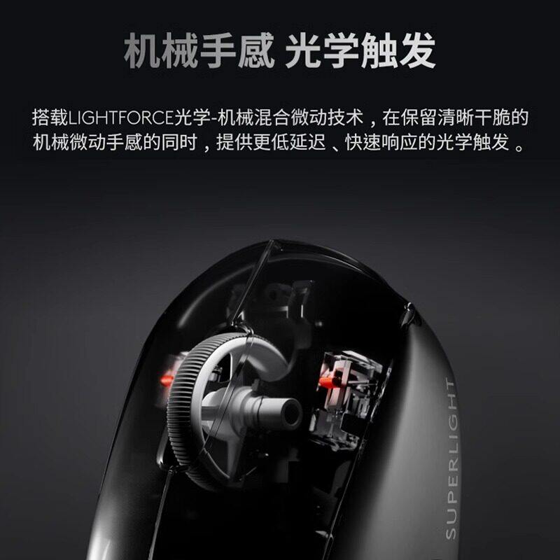 罗技G Pro系列GPW三代无线鼠标双模8K专业电竞游戏狗屁王GPW3