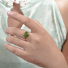 Xinhao Mining Hetian Jasper gold-plated open ring