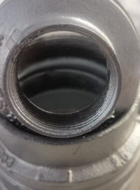 衬塑沟槽丝接异径管银色给水衬塑卡箍大小头衬塑变径给水沟槽管件