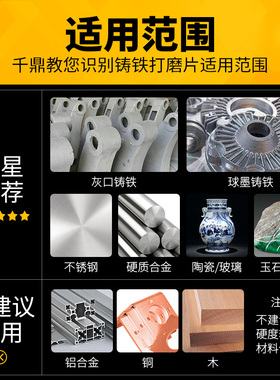金刚石砂轮合金磨盘125角磨机抛光150铸铁打磨片100钎焊磨光切片