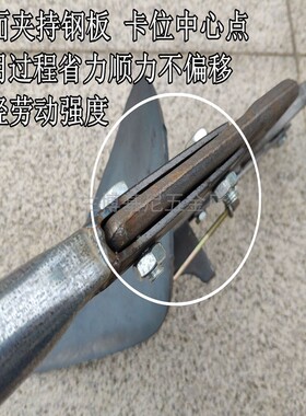 手拉犁捞犁耕地犁开沟器犁杖起垄器农机具翻地犁手动犁地车微耕机