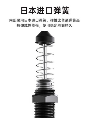 气动气缸液压缓冲器油压AC0806阻尼器减震机械手配件AD1007 1210