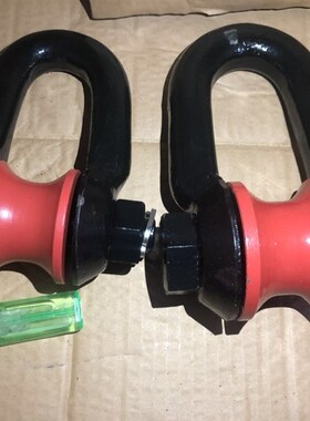 广东精品滚轮滑车卸扣滑轮3吨5吨船用起重滚轮式卸扣缆绳牵引滑车