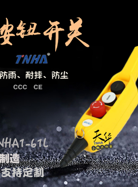 意大利GG按钮盒行车TNHA1-63G 62G 63G 64G 65G手柄按钮翘板开关