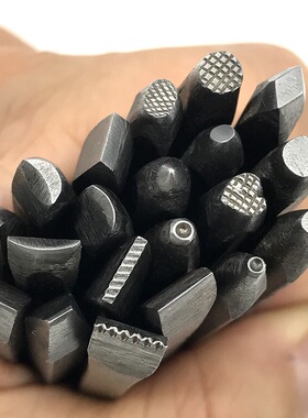 手工錾刻錾花工具金属雕刀首饰錾子花簪暂金白银刻花刻银刻刀工艺