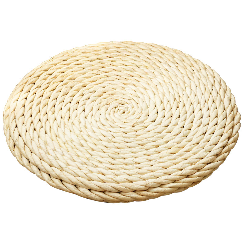 Pastoral corn husk futon cushion tatami bay window floor mat meditation yoga meditation straw mat chair cushion