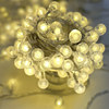 Night market stall lights outdoor camping decorative lights led bubble ball string lights canopy tent camp layout lights flashing