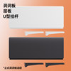 Metal hole board storage rack accessories hook shelf crossbar computer monitor stand coat rack hanging rod combination