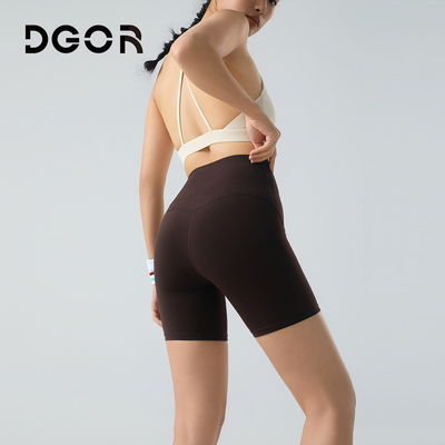 DGOR高腰提臀高弹瑜伽短裤女夏