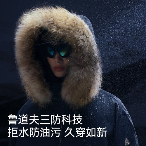 熊猫泡泡派克羽绒服女款2026秋冬新款防水防污加厚抗寒保暖面包服 - 图2