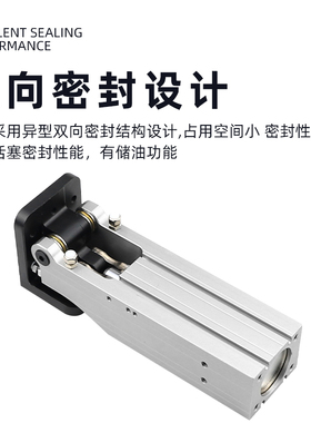 翻转气缸机构90度机械手HC3240FC铰链侧姿组齿条HC4040/W-5040W