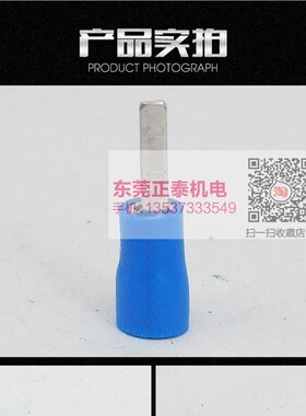 插片式绝缘端子 DBV2-10 冷压接线端子 片型插针插片 线耳 1000只