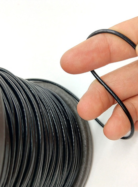 黑色包塑钢丝绳 304不锈钢细钢丝绳2mm1mm1.5mm3mm4mm5mm