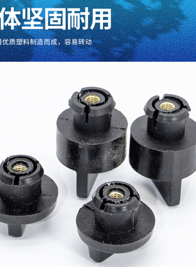 油锯伐木锯通用配件锁母空滤器外壳固定螺丝58/52汽油锯旋钮螺母