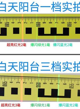 戴格12线新款大力神水平仪绿光红外线高精度强光细线户外超亮红光